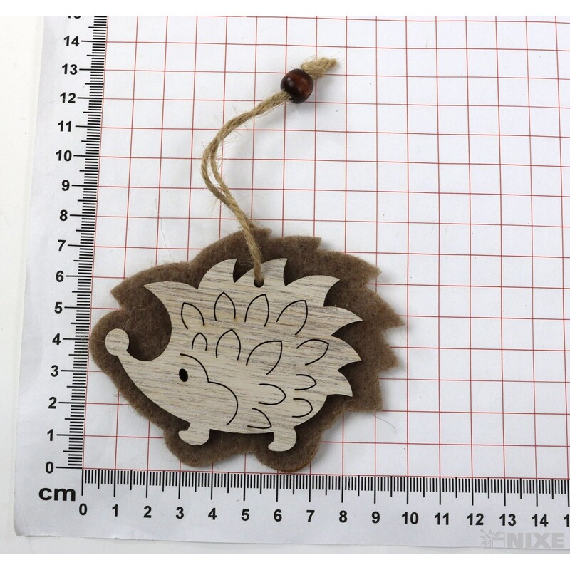 ZÁVĚS JEŽEK 3ks 7x9cm*