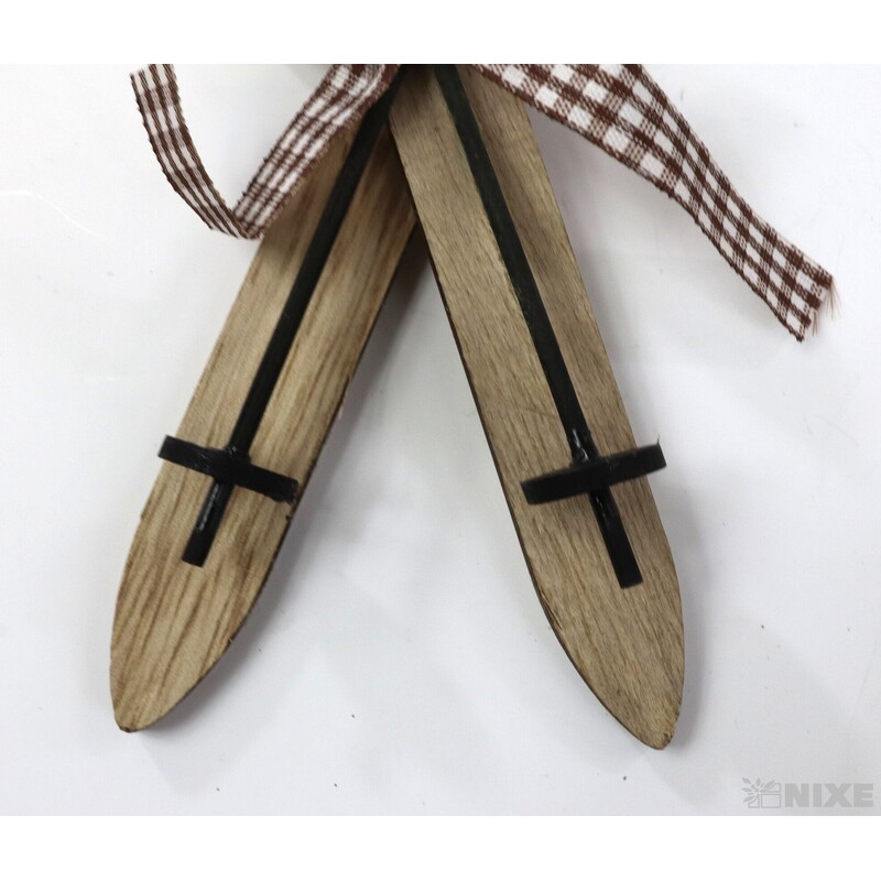 ZÁVĚS LYŽE 17cm*MIX BAREV