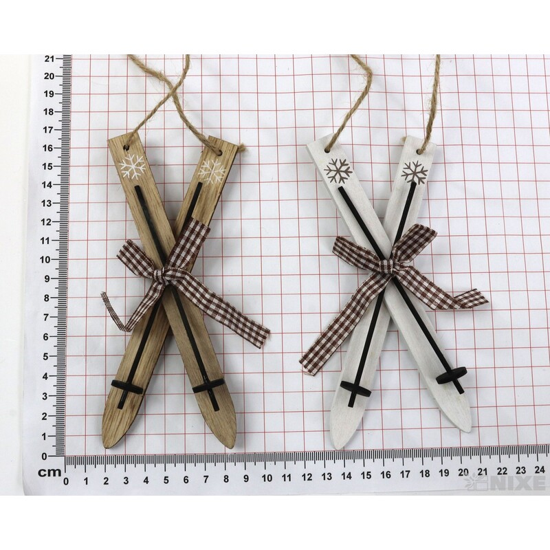 ZÁVĚS LYŽE 17cm*MIX BAREV