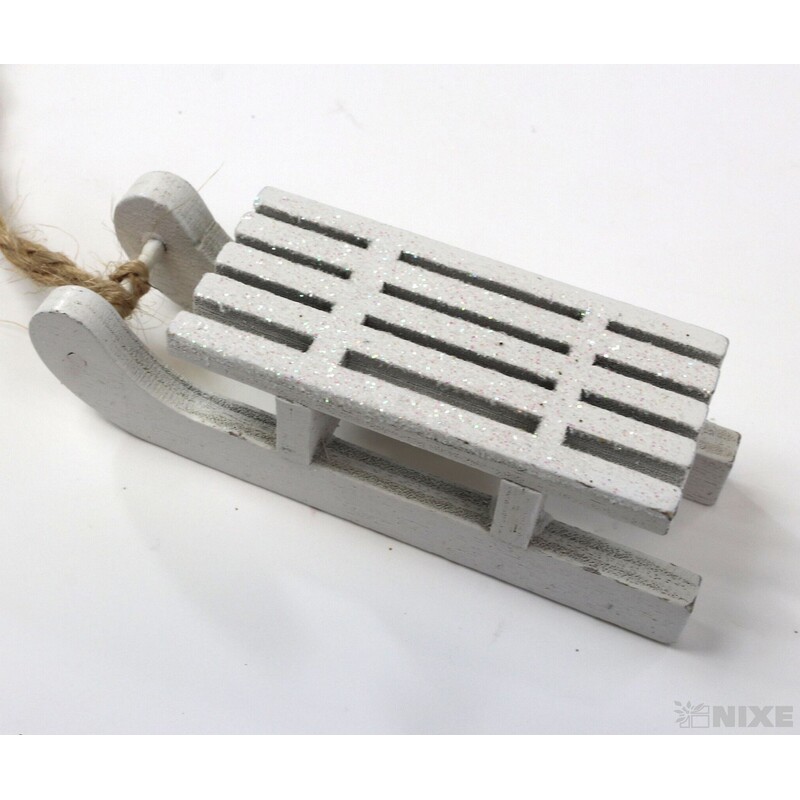 SÁŇKY DŘEVO 8cm 4ks*MIX BAREV