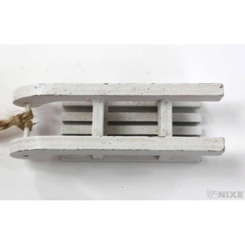 SÁŇKY DŘEVO 8cm 4ks*MIX BAREV