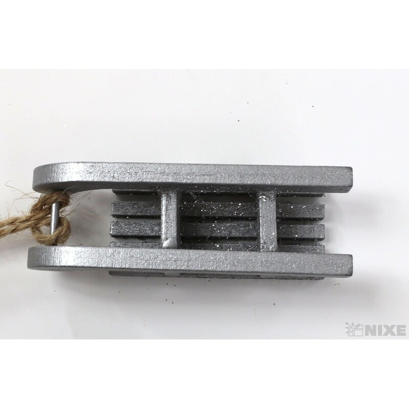 SÁŇKY DŘEVO 8cm 4ks*MIX BAREV