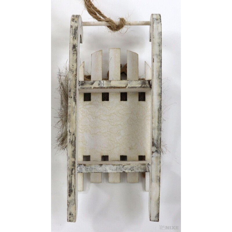 SÁŇKY DŘEVO 11cm 2ks V+