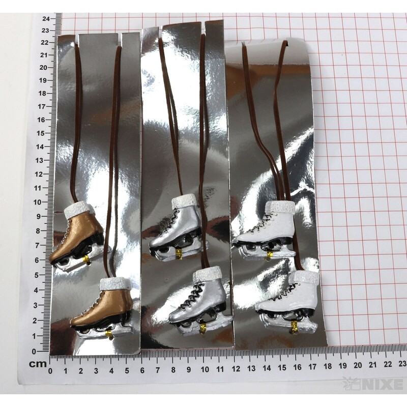 ZÁVĚS BRUSLE 4x4cm 2ks*MIX BAREV