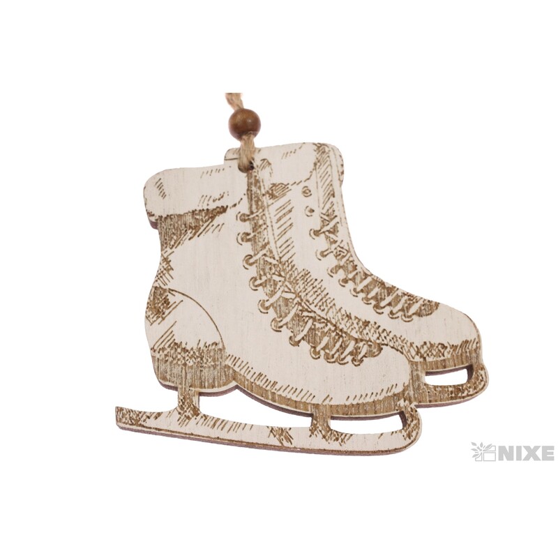 ZÁVĚS VÁNOCE 7,5-8cm 2ks*