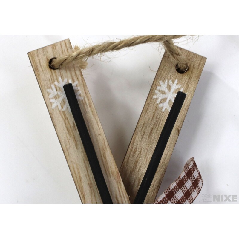 ZÁVĚS LYŽE 12cm*MIX BAREV