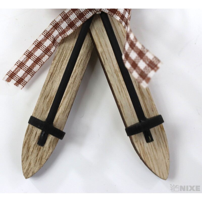 ZÁVĚS LYŽE 12cm*MIX BAREV