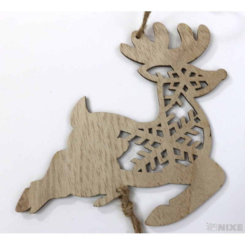 ZÁVĚS JELEN 14cm*PŘÍRODNÍ