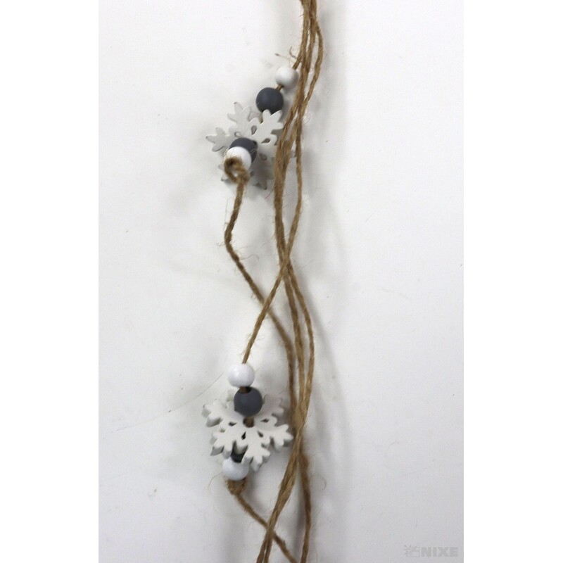 ZÁVĚS DOMEČEK 14cm*BÍLÁ