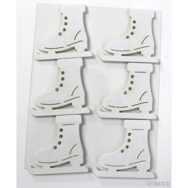 VÁNOCE NALEP. 4,5cm 6ks*