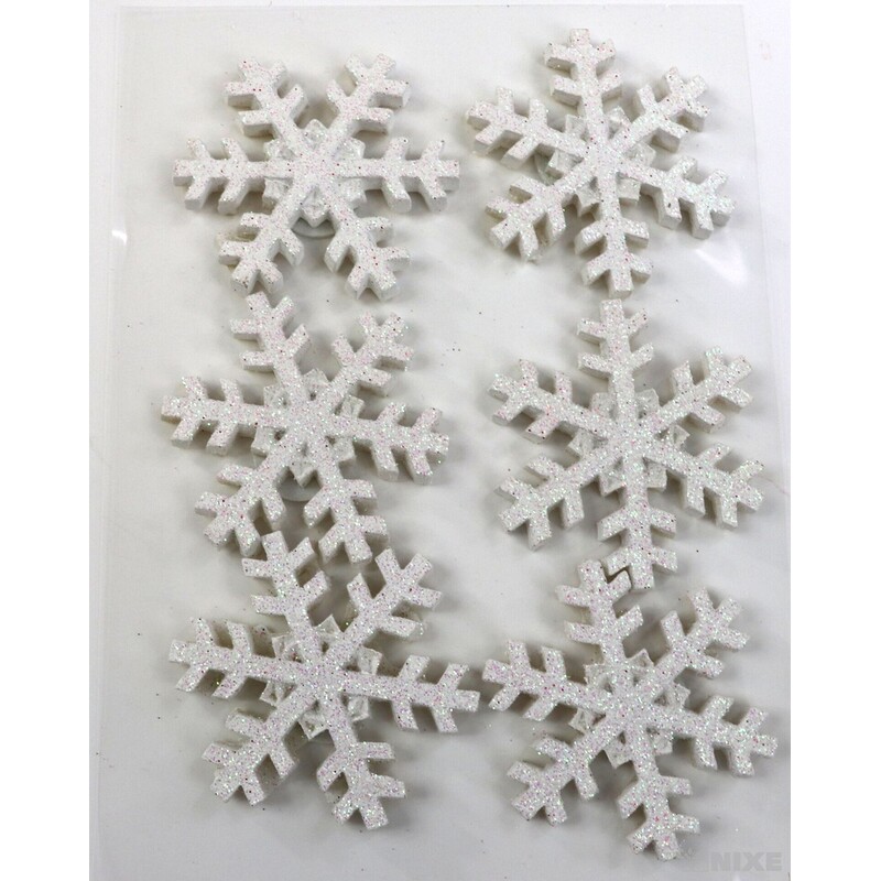 VLOČKA NALEP. 5cm 6ks*MIX BAREV