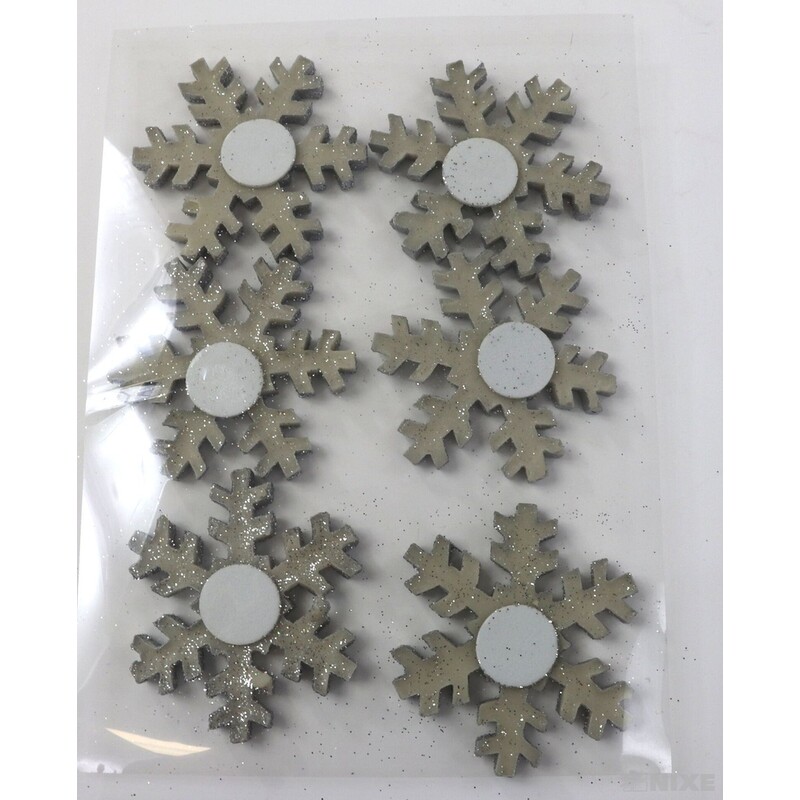 VLOČKA NALEP. 5cm 6ks*MIX BAREV