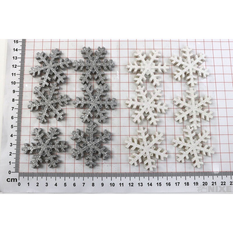 VLOČKA NALEP. 5cm 6ks*MIX BAREV