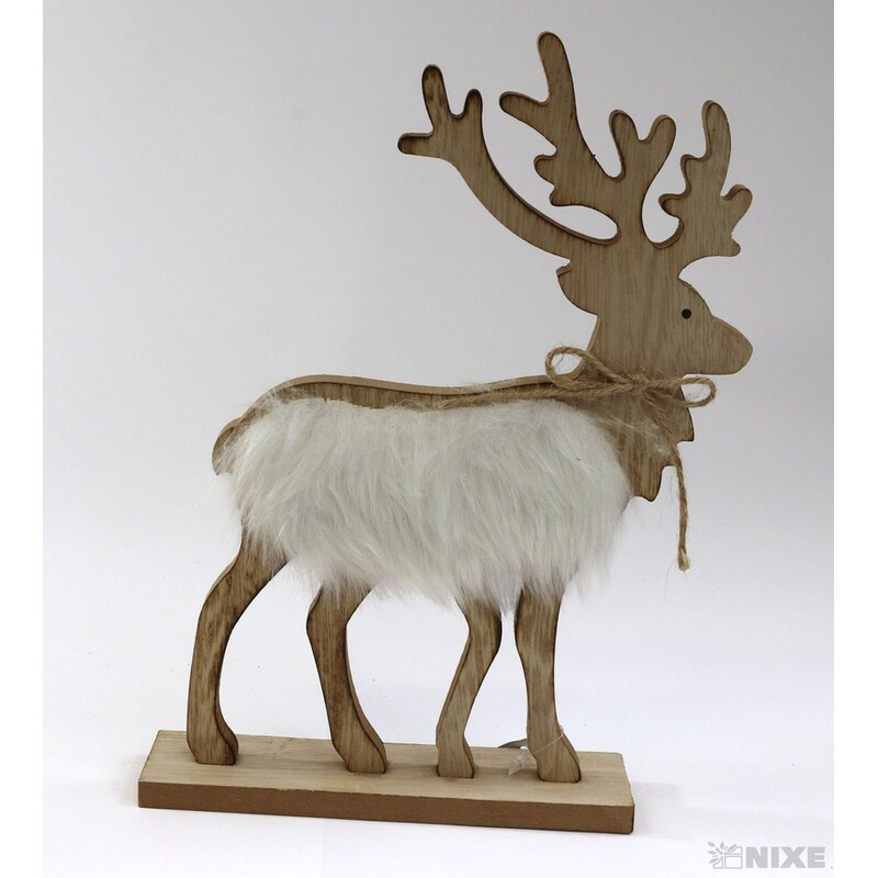 JELEN DŘEVO 25x17cm*