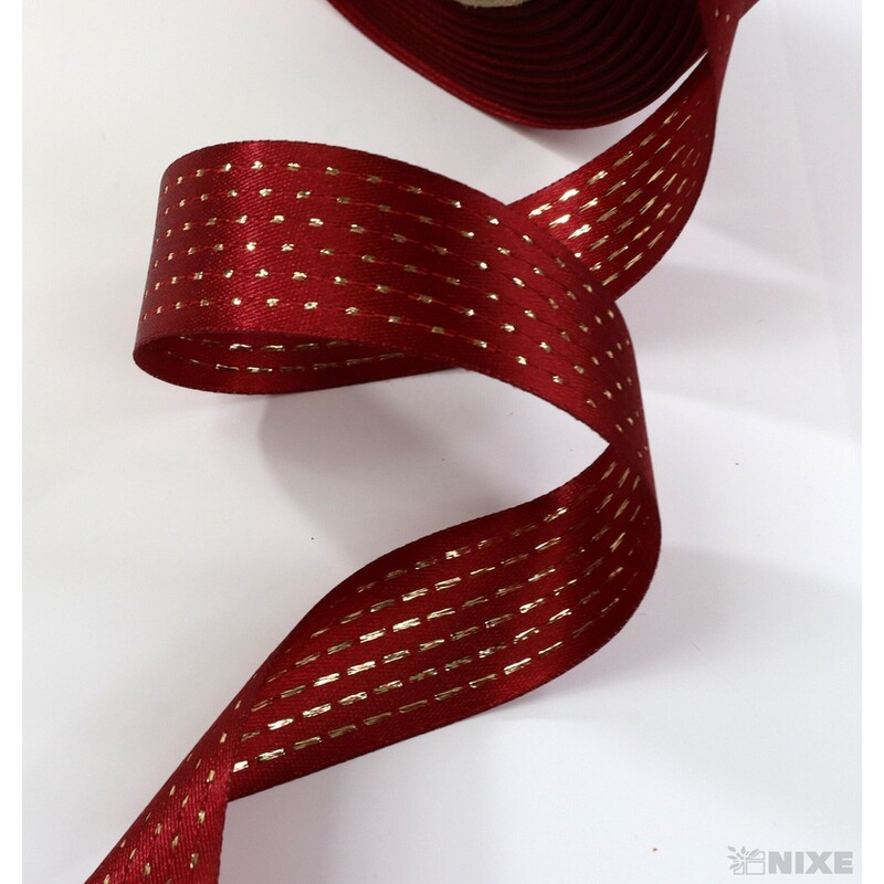 ATLASOVÁ STUHA OBOULÍC.MTP 25mmx20m*ČERVENÁ TM. 108646