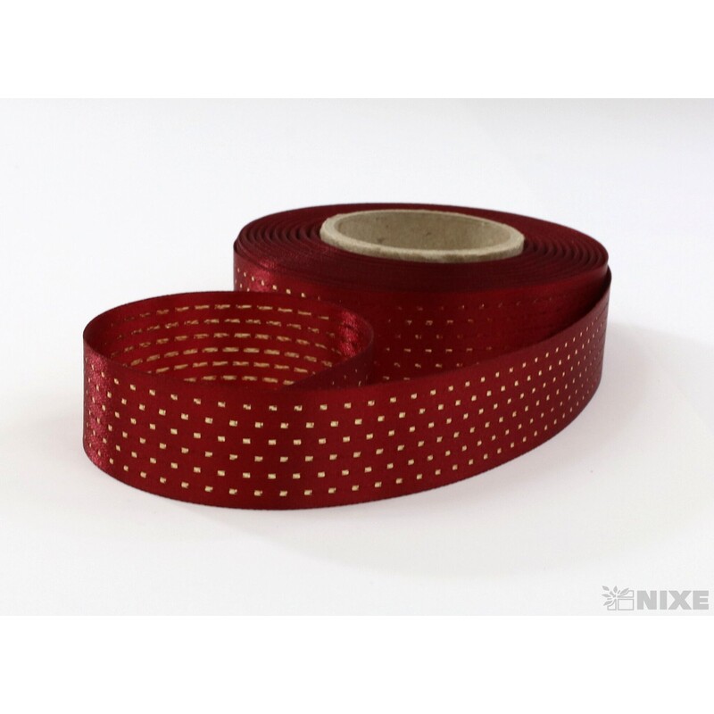 ATLASOVÁ STUHA OBOULÍC.MTP 25mmx20m*ČERVENÁ TM. 108646