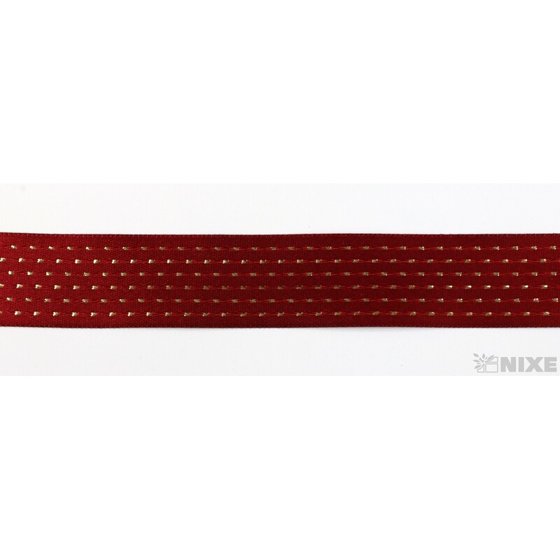 ATLASOVÁ STUHA OBOULÍC.MTP 25mmx20m*ČERVENÁ TM. 108646