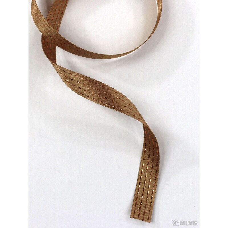 ATLASOVÁ STUHA OBOULÍC.MTP 15mmx20m*HNĚDÁ SV. 036744