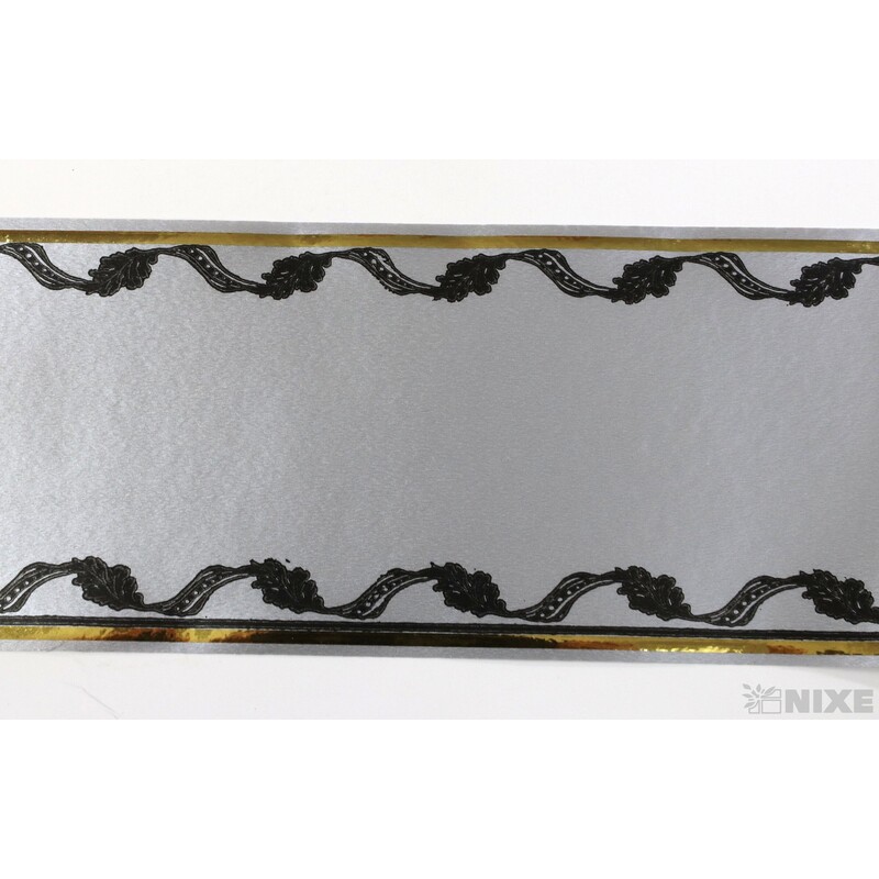 POHŘEBNÍ PÁSEK 60mmx50yd TISK*STŘÍBRNÁ