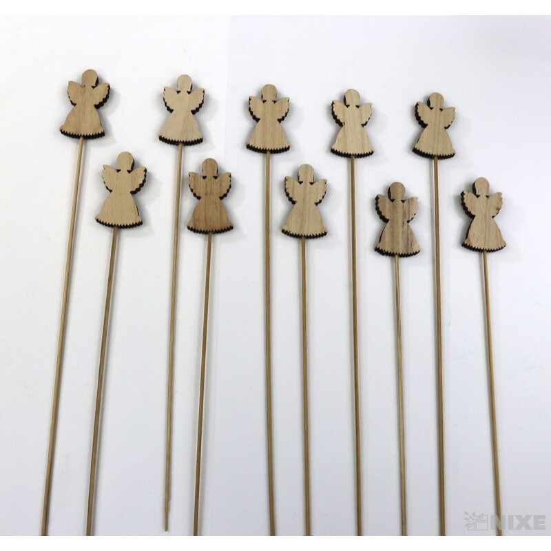 ZÁPICH ANDĚL 10ks 7x41cm*PŘÍRODNÍ