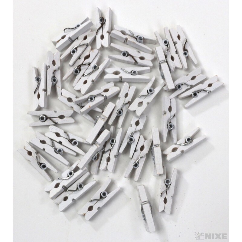 KOLÍČEK 2,5cm 36ks*BÍLÁ