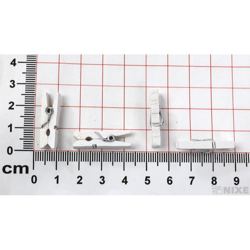 KOLÍČEK 2,5cm 36ks*BÍLÁ