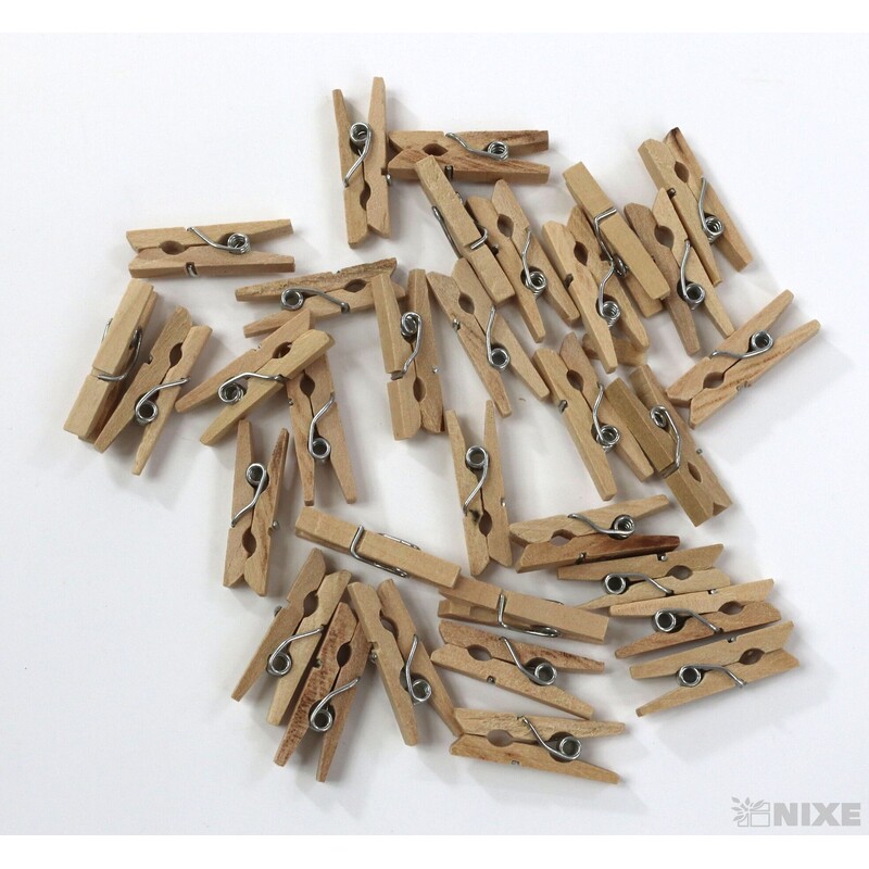 KOLÍČEK 2,5cm 36ks*PŘÍRODNÍ