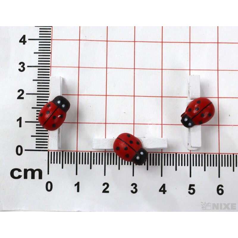 KOLÍČEK BERUŠKA 2,5cm 36ks*BÍLÁ