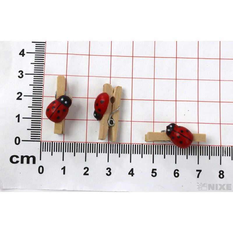 KOLÍČEK BERUŠKA 2,5cm 36ks*PŘÍRODNÍ