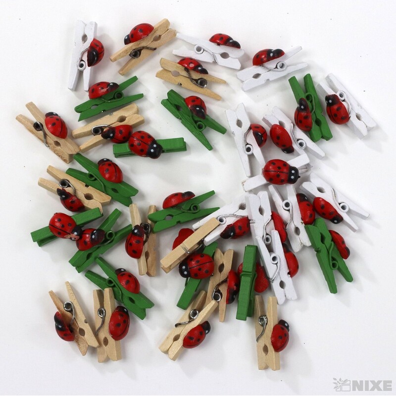 KOLÍČEK BERUŠKA 2,5cm 36ks*MIX BAREV