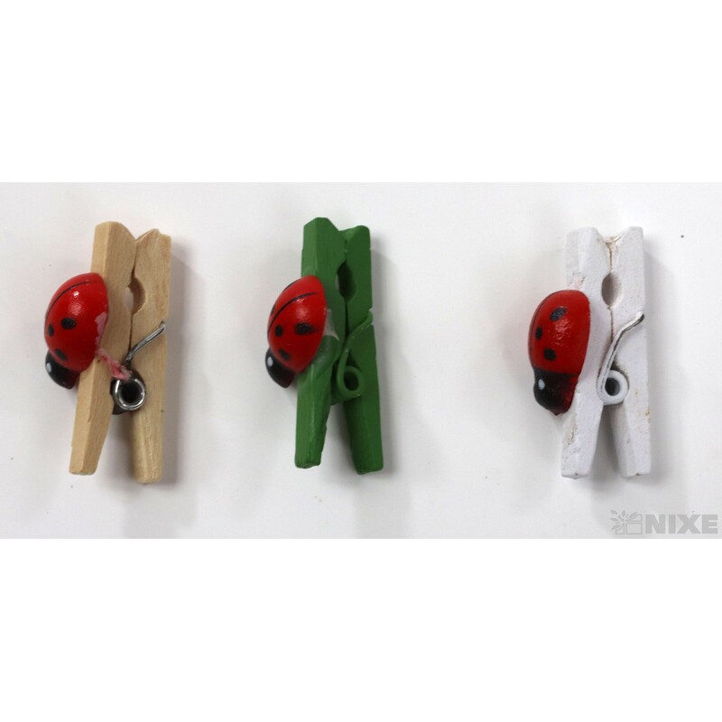 KOLÍČEK BERUŠKA 2,5cm 36ks*MIX BAREV