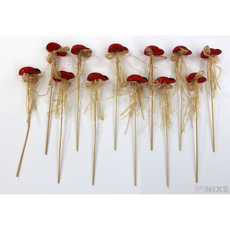 ZÁPICH BERUŠKA 12ks 4x20cm*ČERVENÁ