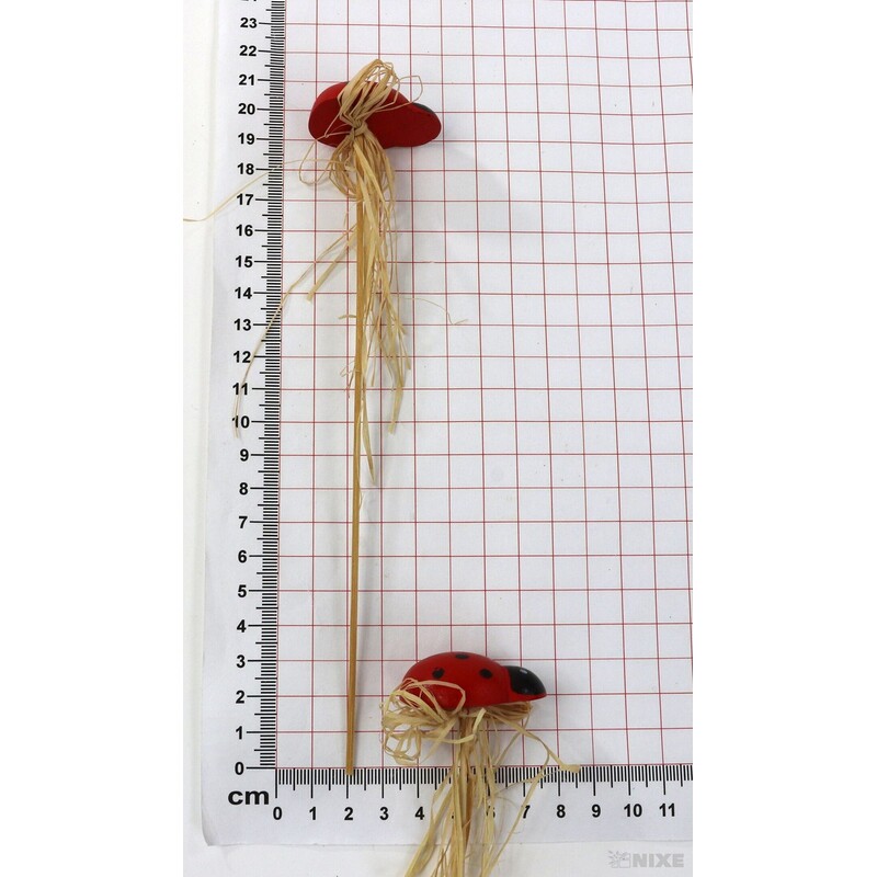 ZÁPICH BERUŠKA 12ks 4x20cm*ČERVENÁ