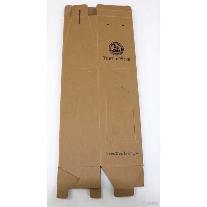 KRABICE NA VÍNO 09x8,5x37,5cm*PŘÍRODNÍ