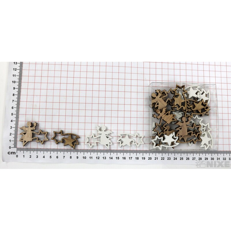 KOMETA 4x2,5cm 24ks*MIX BAREV