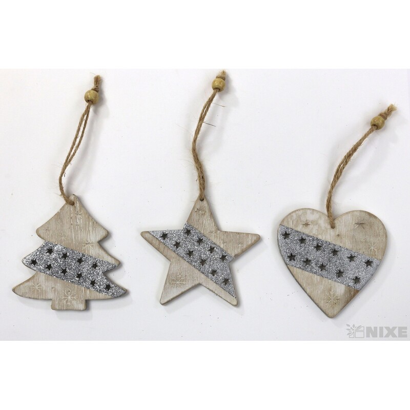 VÁNOCE MIX 6ks 8-9cm*