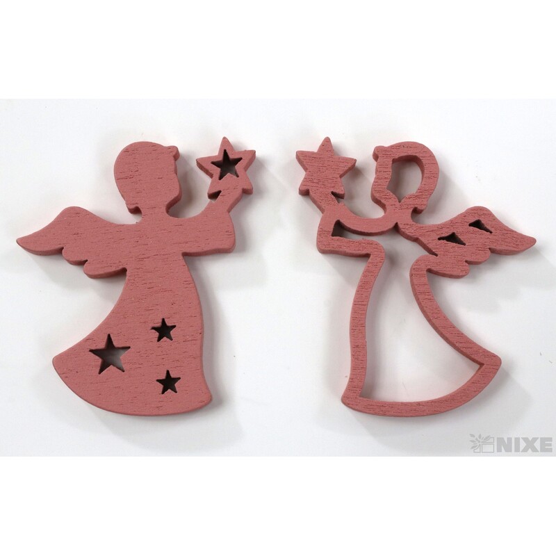 ANDĚL 4cm 24ks*MIX BAREV