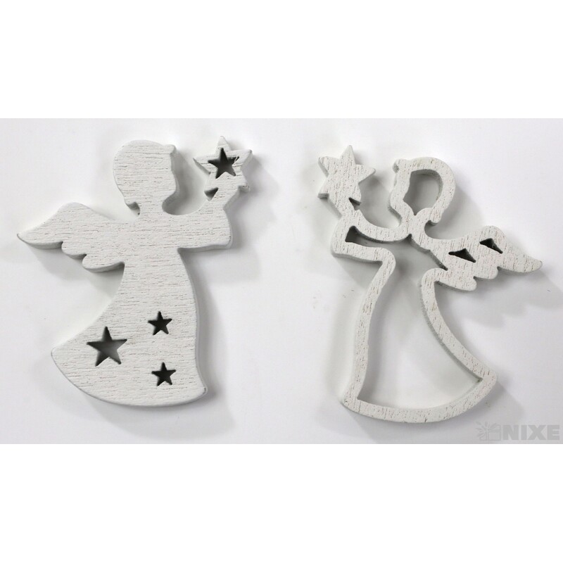 ANDĚL 4cm 24ks*MIX BAREV