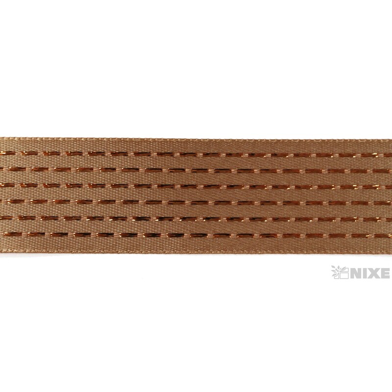 ATLASOVÁ STUHA OBOULÍC.MTP 25mmx20m*HNĚDÁ SV. 036744