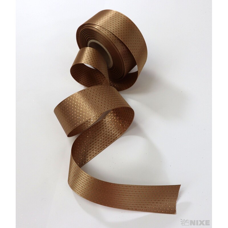 ATLASOVÁ STUHA OBOULÍC.MTP 40mmx20m*HNĚDÁ SV. 036744