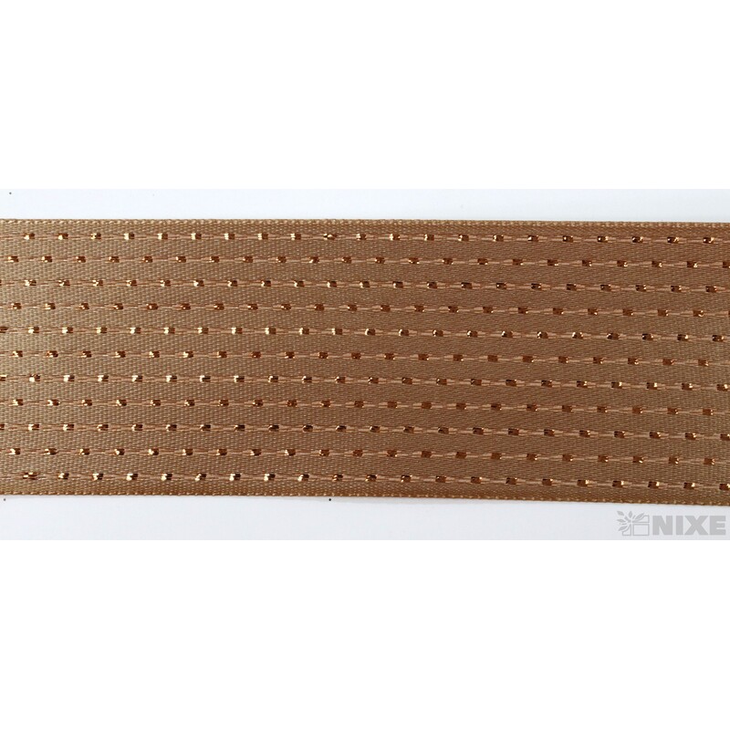 ATLASOVÁ STUHA OBOULÍC.MTP 40mmx20m*HNĚDÁ SV. 036744