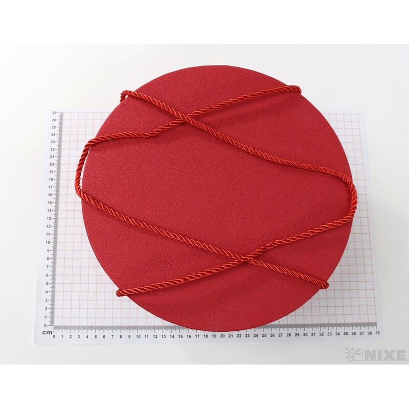 KVĚTINOVÝ BOX 3ks pr. 24x15cm 21x14 18x13*ČERVENÁ