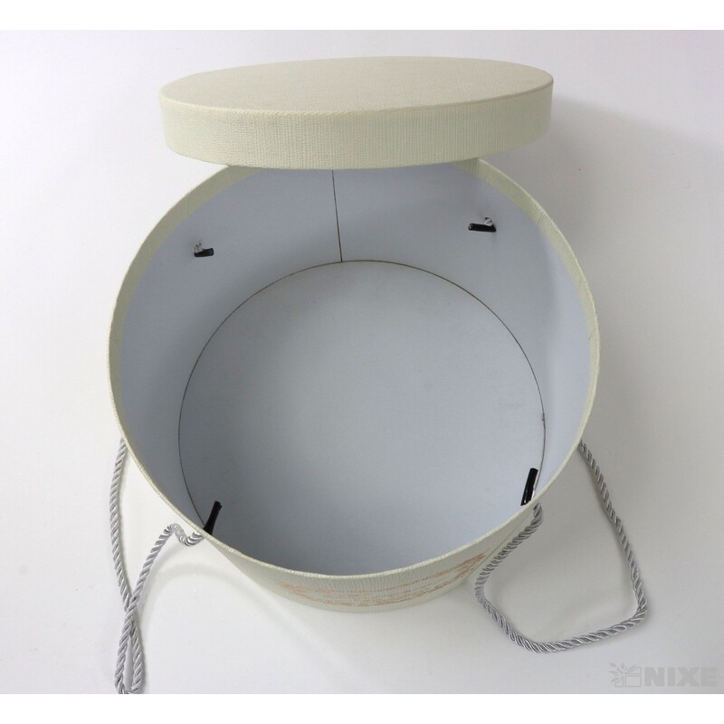 KVĚTINOVÝ BOX 3ks pr. 24x15cm 21x14 18x13*KRÉMOVÁ