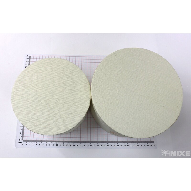 KVĚTINOVÝ BOX 3ks pr. 24x15cm 21x14 18x13*KRÉMOVÁ