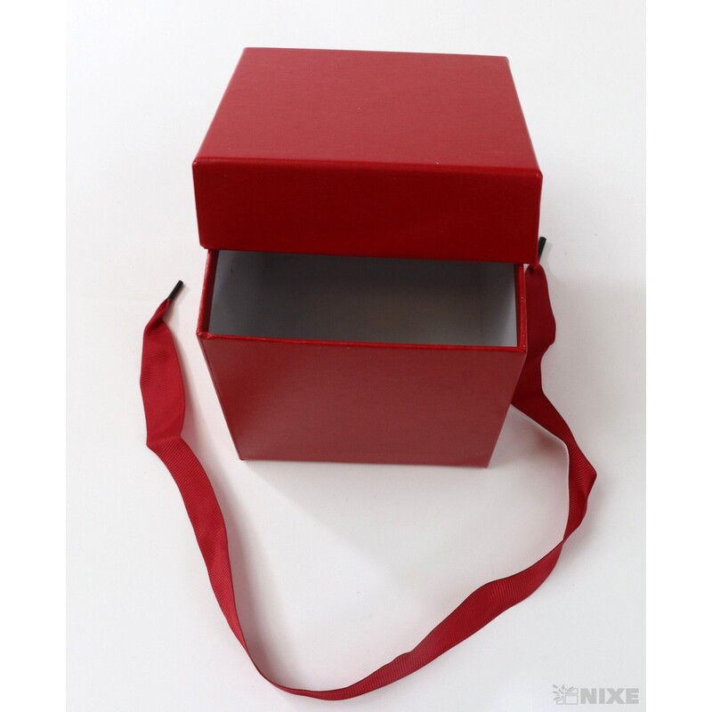 KRABICE 5ks 11x10x10cm*ČERVENÁ