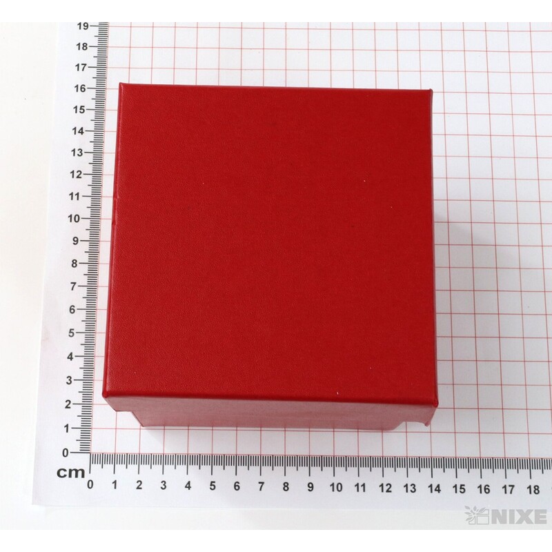 KRABICE 5ks 11x10x10cm*ČERVENÁ