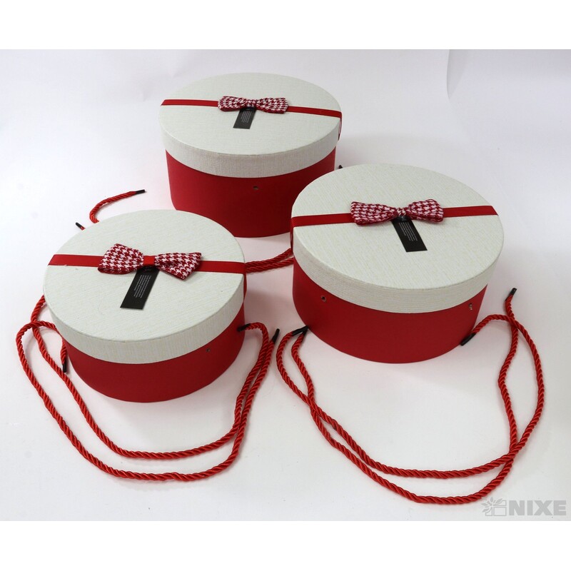 KVĚTINOVÝ BOX pr. 21x11cm 20x10 17x8*MIX BAREV