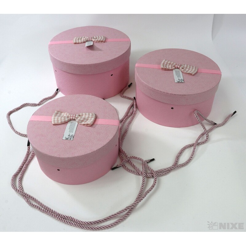 KVĚTINOVÝ BOX pr. 21x11cm 20x10 17x8*MIX BAREV