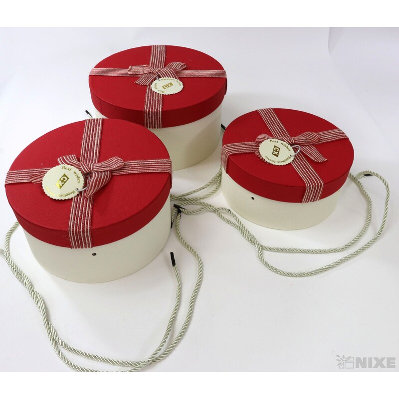 KVĚTINOVÝ BOX pr. 21x11cm 20x10 17x8*MIX BAREV