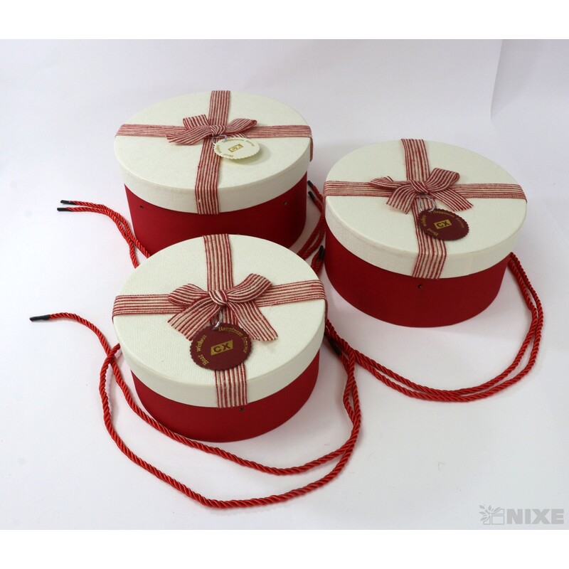 KVĚTINOVÝ BOX pr. 21x11cm 20x10 17x8*MIX BAREV